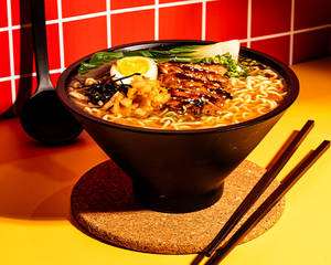 Korean Kimchi Ramen Chicken