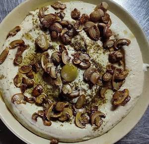 Mushroom hummus