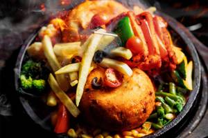 Cottage Cheese Croquette Sizzler