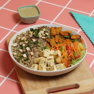 Power Quinoa Grilled Cottage Cheese Meal
