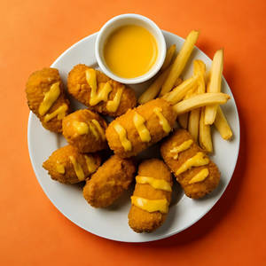 Cheesy Chicken Nuggets