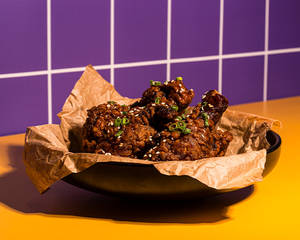 Honey Soy Garlic Fried Chicken (Bone In)