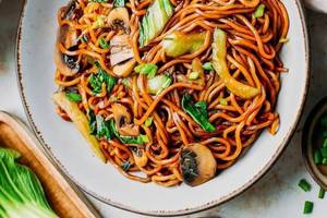 Mushroom Noodles