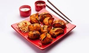 Paneer tandoori momos