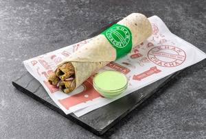 Veg Haryali Kebab Roll