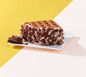 Stuffed Brownie Waffle