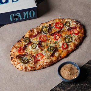 Garlic Breadsticks With Mozzarella, Cheddar And Jalapenos