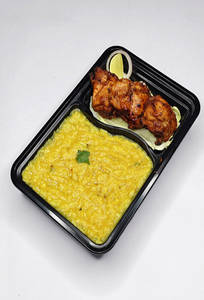 3pcs Chicken Kebab + Dhal Rice