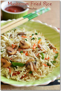 Mushroom Fried Rice