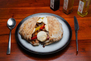 Pulled Pork Puccia ( Italian Sandwich)
