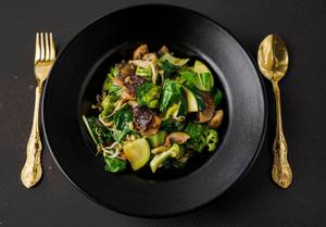 Chinese Greens With Veg