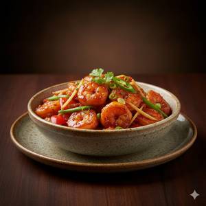 Prawns Manchurian 