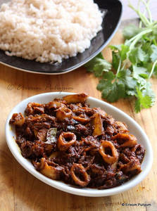 Cuttle Fish Masala