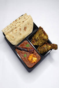 Al-faham-1pcs + Pulka-4pcs + Egg Chettinadu