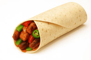 Fiery Chicken Wrap Non Veg