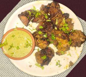 Chicken lever roasted