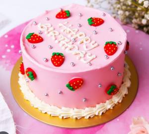Strawberry Cake [500Gm]