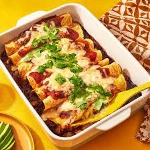 Mushroom Beans Enchilada