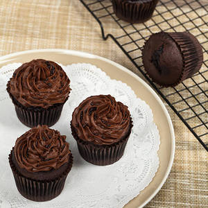 Chocolate cupcake [4 pieces]