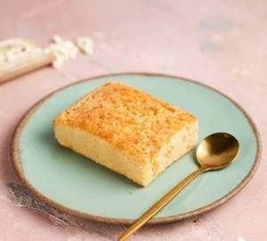 White chocolate brownie