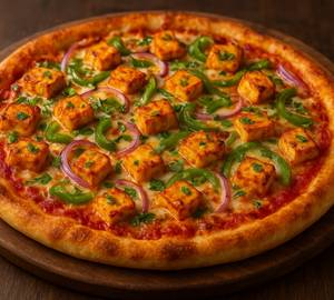 "Makhani Paneer Pizza"