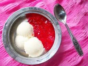 Jelly with Ice Cream