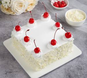 White Forest Cake [500Gm]