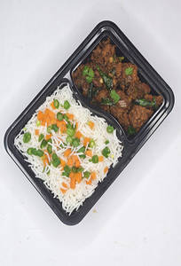 Veg Fried Rice + Veg Sukka
