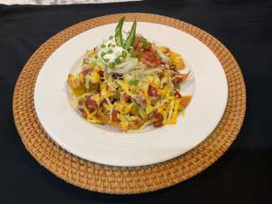 South Western Nachos-chicken