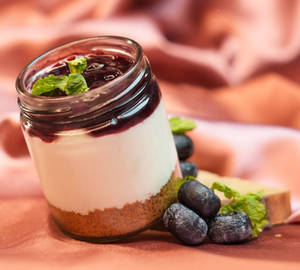 Blueberry Cheesecake Jar