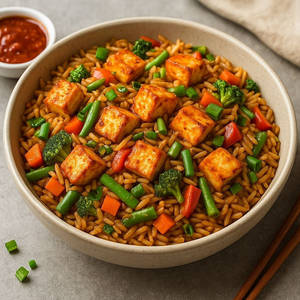 Schzwan Panner Fried Rice