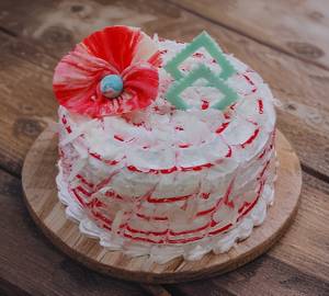 White Forest Cake