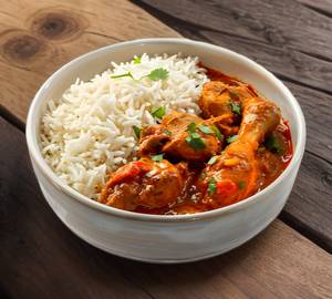 Chicken gravy rice Bowl