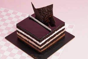 Triple Truffle Cake