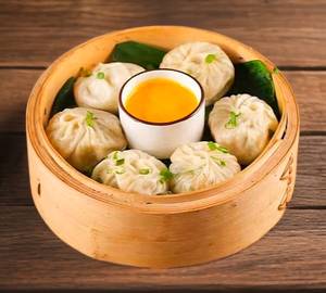 Steamed  Momos 8 [Pcs]