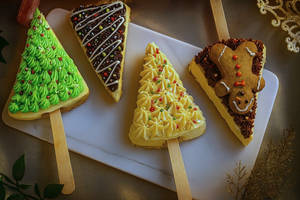 Christmas Cheesecake Tree