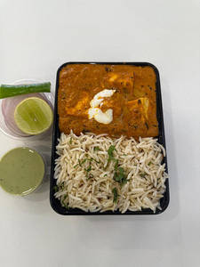 Paneer Butter Masala With Rice