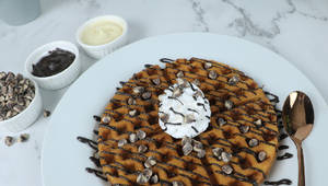 Chocolate overload waffle