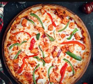 Peri peri chicken pizza
