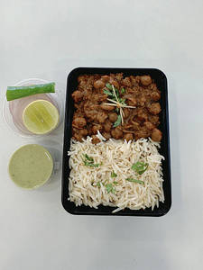 Pindi Chana With Rice