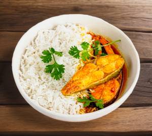 Fish gravy rice Bowl