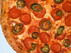 Spicy Pepperoni Pizza