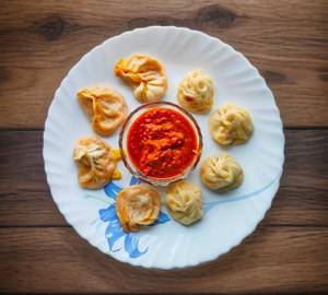 Chicken cheese momos(4 pcs)