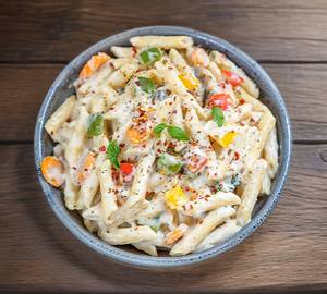 Veg White Sauce Pasta