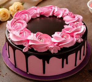 Choco Strawberry Cake