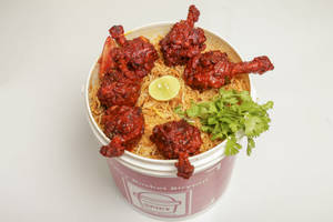 Chicken Lollipop Bucket Biriyani
