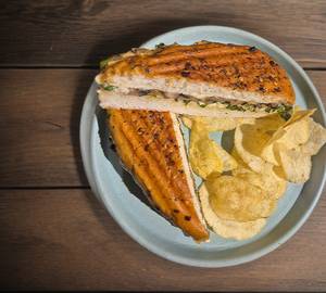 Cheese Chilli Mushrom Panini