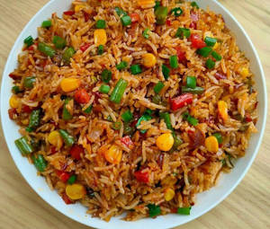 Veg Sezwan Fried Rice