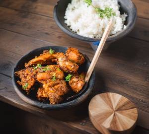 Pepper chicken  dry