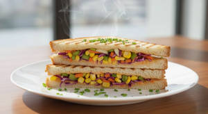 Corn Grilled Sandwich